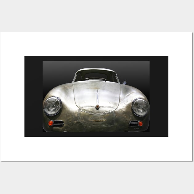 1951 Porsche 356 Pre A 1300 Coupe Wall Art by Kraaibeek